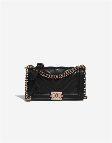 boy chanel new medium black